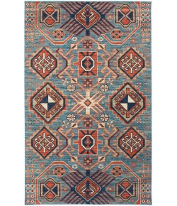 Feizy Nolan 39C9F TURQUOISE/ORANGE Area Rug 12 ft. 10 in. X 15 ft. Rectangular