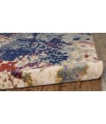 Feizy Torina Classic Abstract, Blue/Purple/Gold, 9'-6" x 12'-7" Area Rug