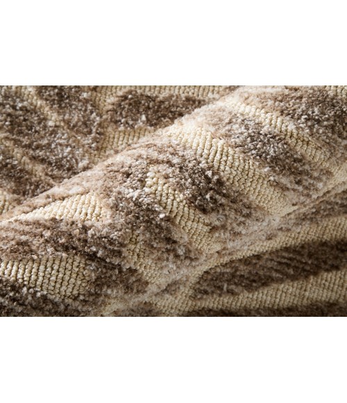 Feizy Colton Taupe/Tan 8748A54F 8 ft. X 10 ft. Rect. Rug