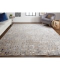 Feizy Laina BEIGE/GRAY Rug LAI39G0F 3 ft. X 5 ft. Rectangle - Rugs Town Feizy Laina BEIGE/GRAY LAI39G0F 3 ft. X 5 ft. Rectangle Rug