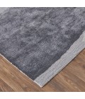 Feizy Anya Industrial Abstract, Gray/Blue/Ivory, 5' x 8' Area Rug