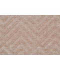 Feizy Colton Farmhouse Diamond, Pink/Ivory, 9'-6" x 13'-6" Area Rug
