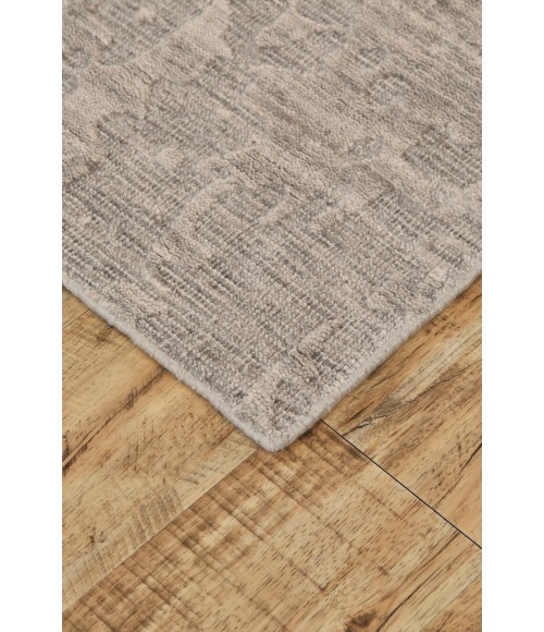 Feizy Leilani Industrial Abstract, Taupe, 2' x 3' Accent Rug