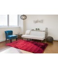 Feizy Indochine Luxury & Glam Solid, Red, 2'-6" x 6' Runner