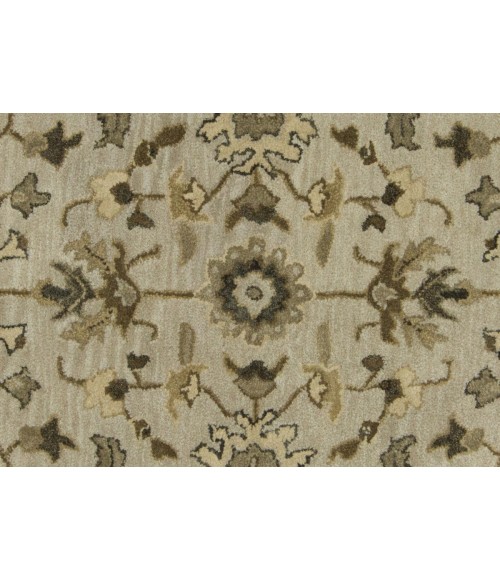 Eaton Area Rug Feizy Eaton Classic Oriental, Gray/Ivory/Taupe, 9'-6" x 13'-6" Area Rug