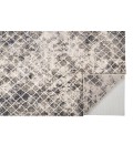 Kano Area Rug Feizy Kano Casual Diamond, Ivory/Gray/Taupe, 8'-9" x 8'-9" Round Rug