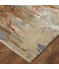 Dafney Area Rug Feizy Dafney Casual Floral & Botanical, Tan/Gray/Green, 2' x 3' Accent Rug