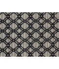 Phoenix Area Rug Feizy Phoenix Farmhouse Diamond, Black/Ivory, 7'-9" x 9'-9" Area Rug