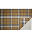 Feizy Crosby Eco-Friendly PET Dhurrie, Golden/Denim Blue,8ft x 10ft Area Rug