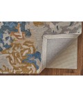 Feizy Everley Abstract Tufted Wool Rug, Opal Gray/Blue/Bronze, 5' x 8' Area Rug