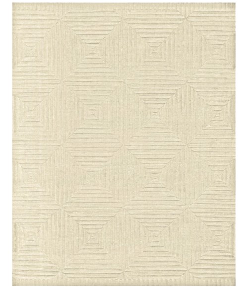 Channels Area Rug Feizy Channels Global Geometric, Ivory, 7'-9" x 9'-9" Area Rug