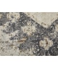 Feizy Kano Classic Distressed, Ivory/Taupe/Gray, 8'-9" x 8'-9" Round Rug