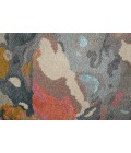 Feizy Dafney Casual Floral & Botanical, Blue/Pink/Gray, 5' x 8' Area Rug