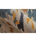 Feizy Everley Casual Abstract, Gray/Yellow/Blue, 12' x 15' Area Rug