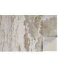 Feizy Aura Casual Abstract, Ivory/Tan/Gray, 3'-11" x 6' Accent Rug
