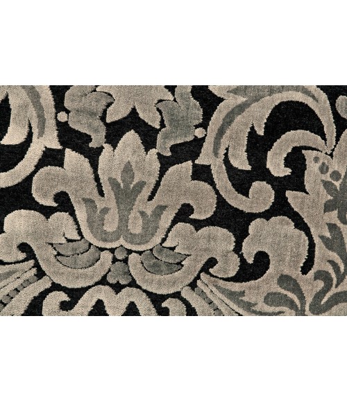 Feizy Saphir Craftsman Floral & Botanical, Taupe/Black/Gray, 7'-6" x 10'-6" Area Rug