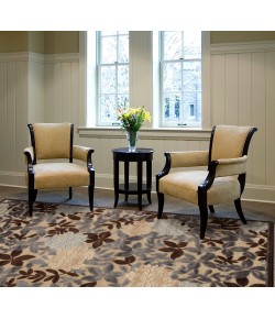 Feizy Saphir 3784F IVORY/DARK GRAY Area Rug 9 ft. 8 in. X 12 ft. 7 in. Rectangle