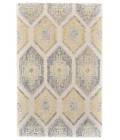 Arazad Area Rug Feizy Arazad Bohemian & Eclectic Geometric, Yellow/Blue/Ivory, 3'-6" x 5'-6" Accent Rug