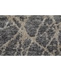 Feizy Mynka Casual Abstract, Gray/Ivory, 5' x 8' Area Rug