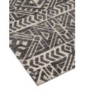 Feizy Colton Cabin & Lodge Southwestern, Gray/Black/Ivory, 9'-6" x 13'-6" Area Rug