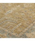 Carrington Area Rug Feizy Carrington Vintage Oriental, Gold/Blue/Gray, 9'-6" x 13'-6" Area Rug