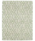 Morisco Area Rug Feizy Morisco Casual Geometric, Ivory/Green, 8' x 11' Area Rug