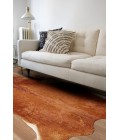 Feizy Bartlett Cabin & Lodge Animal Print, Brown, Small Shaped Rug