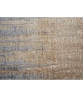 Laina Area Rug Feizy Laina Industrial Gradient & Ombre, Tan/Brown/Blue, 3' x 12' Runner