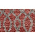 Feizy Prentiss Classic Geometric, Red/Gray, 9' x 12' Area Rug