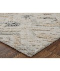 Anica Area Rug Feizy Anica Bohemian & Eclectic Moroccan, Ivory/Gray/Black, 12' x 15' Area Rug
