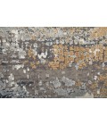 Feizy Cadiz Casual Abstract, Ivory/Gray/Gold, 13' x 20' Area Rug