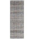Kaia Area Rug Feizy Kaia Rustic Distressed, Tan/Ivory/Blue, 2'-6" x 10' Runner