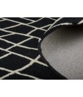 Feizy Lusk BLACK/WHITE Rug I70I8085 5 ft. X 8 ft. Rectangle - Rugs Town Feizy Lusk BLACK/WHITE I70I8085 5 ft. X 8 ft. Rectangle Rug