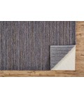 Feizy Kaelani Casual Abstract, Brown/Blue/Taupe, 9'-6" x 13'-6" Area Rug