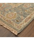 Feizy Carrington Vintage Oriental, Gray/Gold/Pink, 9'-6" x 13'-6" Area Rug