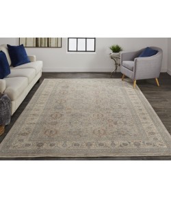Feizy Marquette 3761F GRAY/MULTI Area Rug 7 ft. 10 in. X 9 ft. 10 in. Rectangle