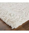 Feizy Stoneleigh Luxury & Glam Solid, Ivory/White, 9' x 12' Area Rug
