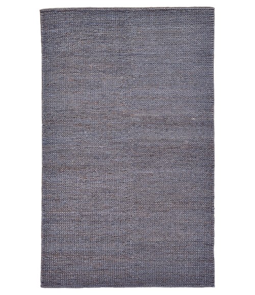 Feizy Durham Casual Solid, Blue, 8' x 10' Area Rug