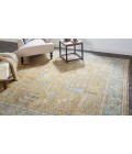 Carrington Area Rug Feizy Carrington Vintage Oriental, Gold/Blue/Gray, 9'-6" x 13'-6" Area Rug