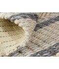 Feizy Berkeley Casual Stripes, Ivory/Tan/Gray, 12' x 15' Area Rug
