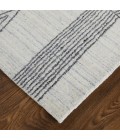 Whitton Area Rug Feizy Whitton Industrial Abstract, Ivory/Black, 10' x 14' Area Rug
