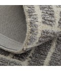 Asher Area Rug Feizy Asher Casual Geometric, Taupe/Gray/Tan, 9' x 12' Area Rug