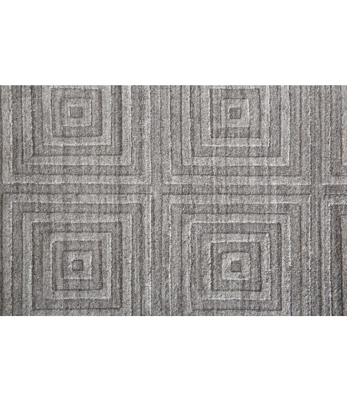 Feizy Redford Minimal Viscose Rug, Beige/Gray, 3'-6" x 5'-6" Area Rug