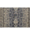 Feizy Palomar Luxe Hand-Knot Abstract Area Rug, Denim Blue, 7x9in x 9x9in