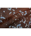 Feizy Ellyse Cabin & Lodge Animal Print, Blue/Brown, Large Shaped Rug