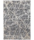 Feizy Mynka Casual Abstract, Gray/Ivory, 5' x 8' Area Rug