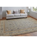 Feizy Corbitt Classic Oriental, Gray/Gold, 2'-6" x 12' Runner