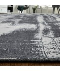 Coda Area Rug Feizy Coda Industrial Abstract, Black/White, 2' x 3' Accent Rug