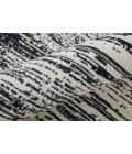 Feizy Coda Industrial Abstract, Black/White, 9' x 12' Area Rug