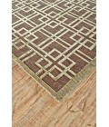 Feizy Dim Sum Luxury & Glam Geometric, Tan/Ivory, 5'-6" x 8'-6" Area Rug